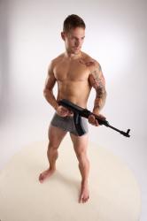 Piero Fighting with Assault Rifle